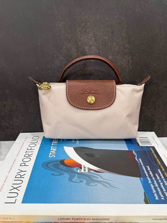 Longchamp Handbags - LONGCHAMP LE PLIAGE ORIGINAL POUCH WITH HANDLE